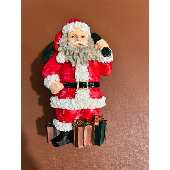 Christmas Santa Claus Stanley 6 Outlet Power Plug Adaptor Removable Face Plate - Picture 1 of 6